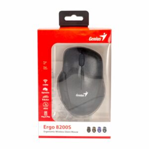 Mouse Ergo 8200S Negro GENIUS Wireless