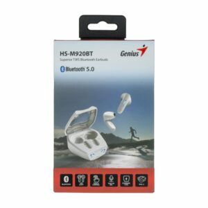 Audífonos Modelo HS-M920BT In-Ear Con Estuche De Carga GENIUS Inalámbrica