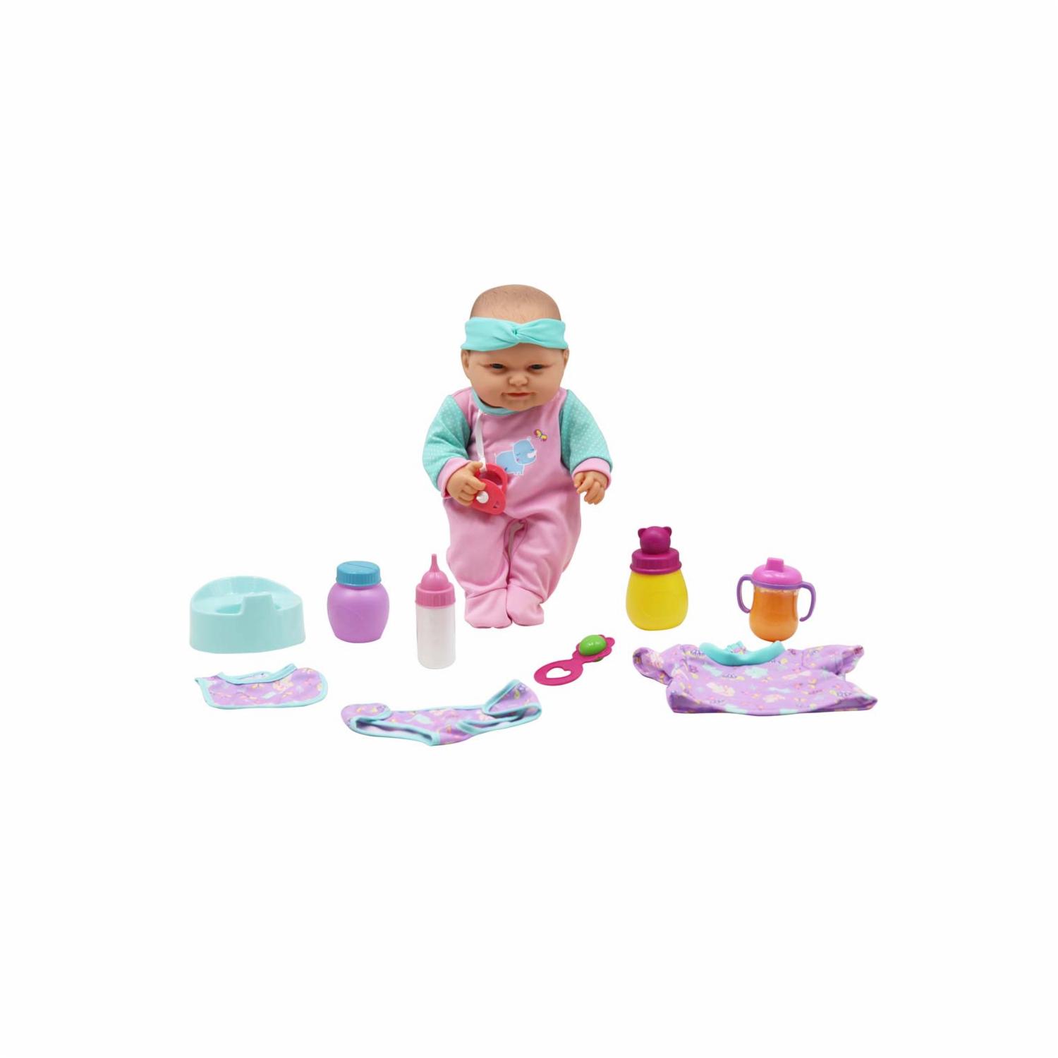 Muñeca Bebé Toma Y Hace Pipi FANTASY Incluye Accesorios - Imagen 4