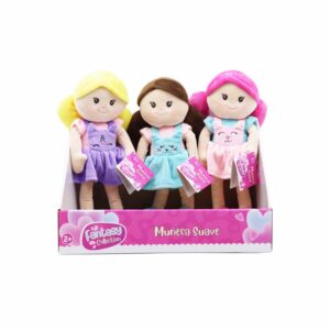 Muñeca De Trapo Pequeña FANTASY Colores Surtidos