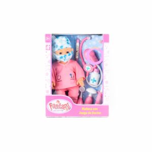 Set De Juego Muñeca Doctora FANTASY Incluye Accesorios