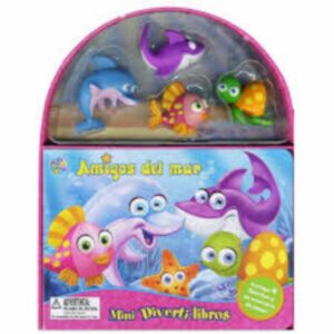 Mini Diverti Libro Amigos Del Mar PHIDAL 10 Páginas