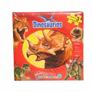 Libro Dinosaurios Libro Rompecabezas PHIDAL 5 Páginas