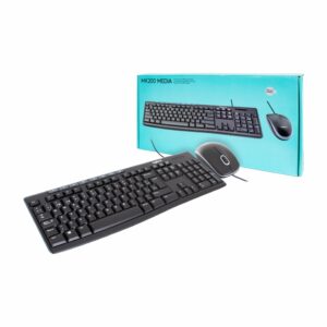Teclado Y Mouse MK200 Media LOGITECH Con Cable