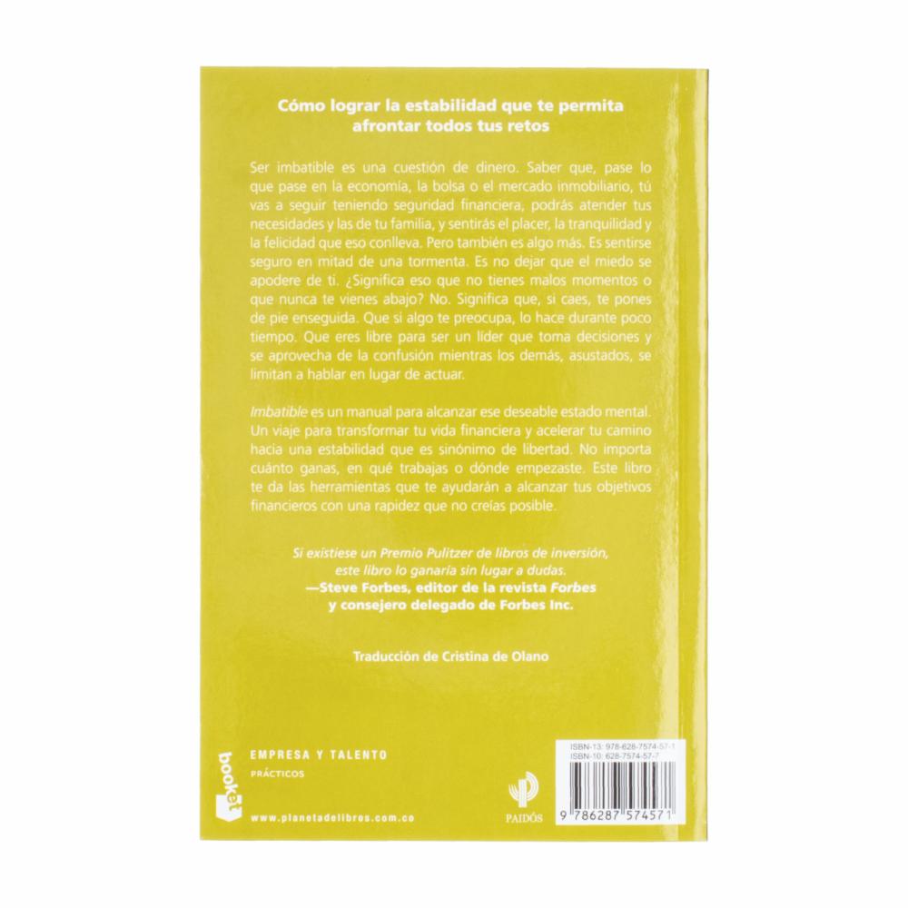 Libro Inquebrantabale MR.BOOKS 272 Páginas - Imagen 2