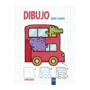 Libro Dibujo Paso A Paso Vehículos PLANETA 32 Páginas