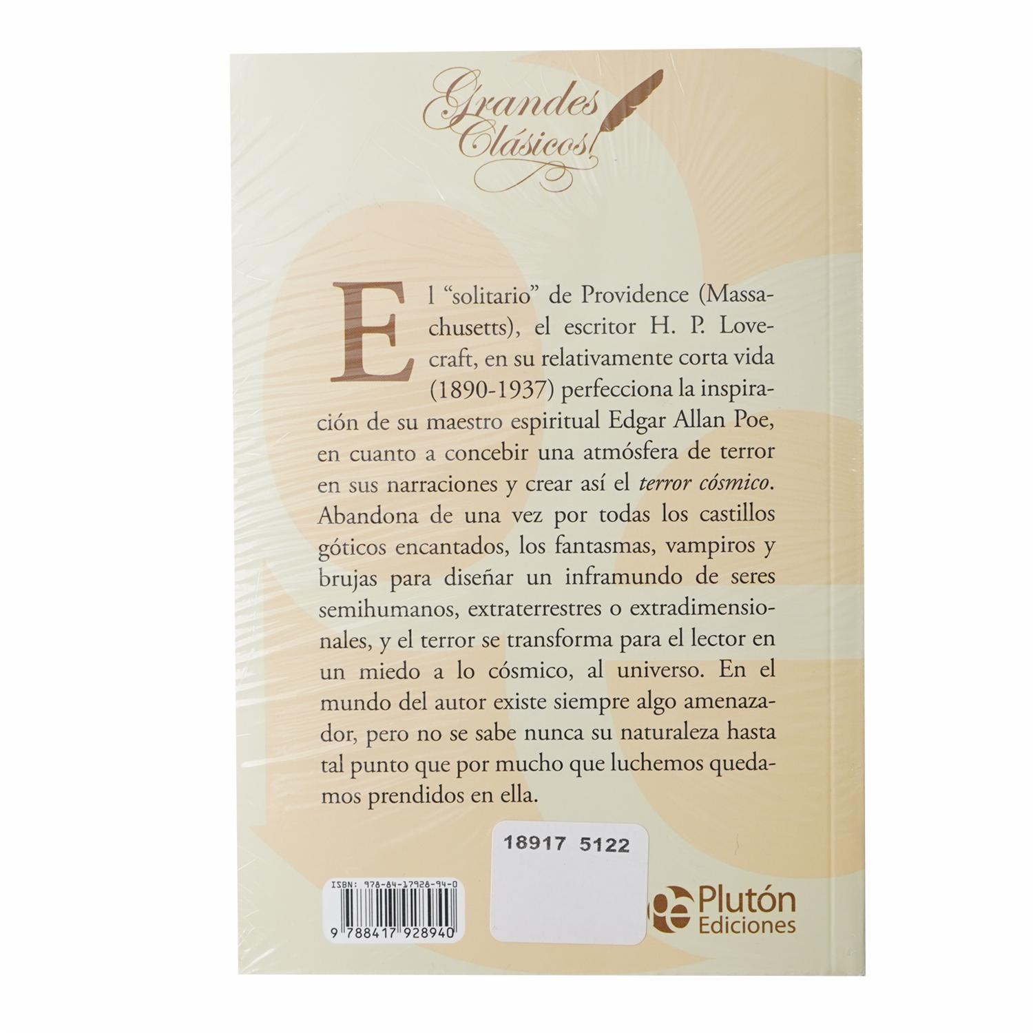 Antología De Relatos De Terror H.P. Lovecraft PLUTÓN EDICIONES 224 Páginas - Imagen 2