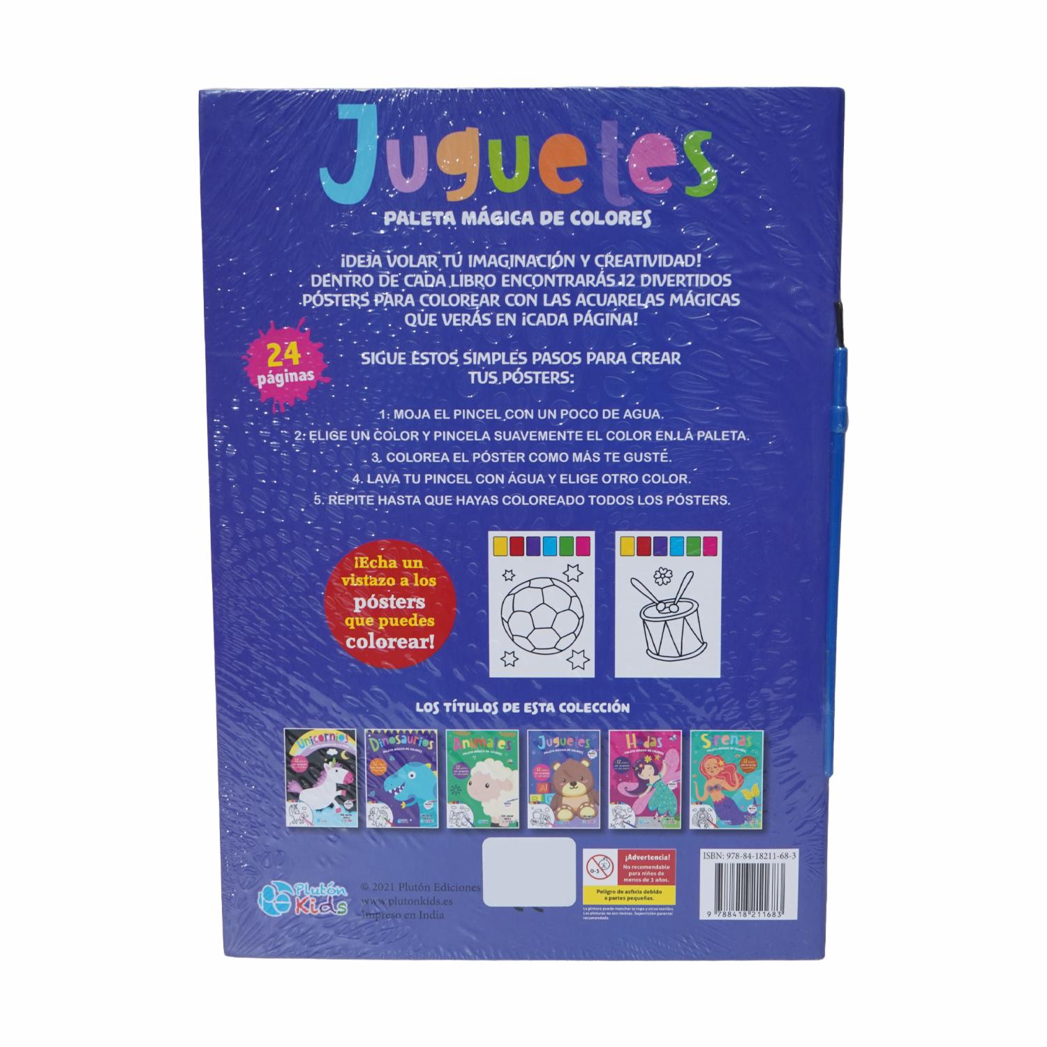 Juguetes Paleta Mágica De Colores PLUTÓN 12 Pósters