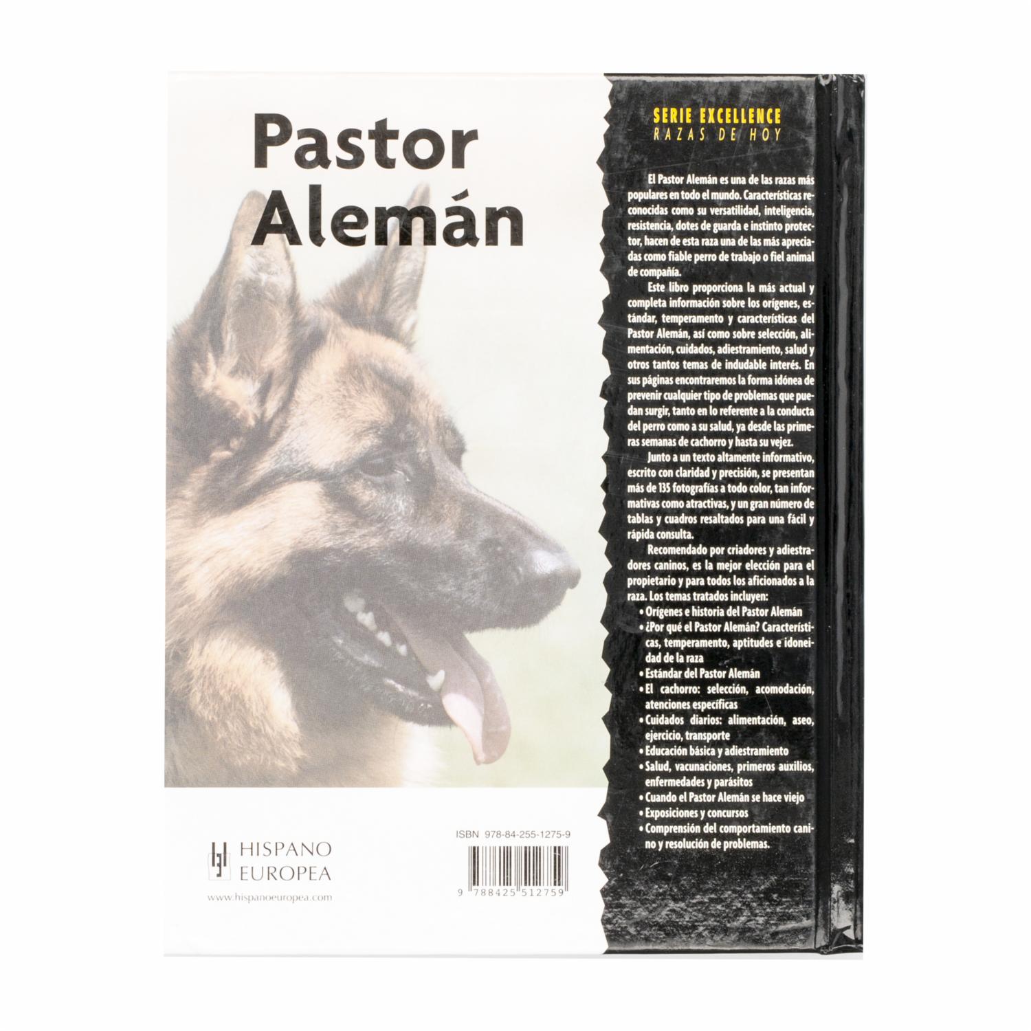 Libro Pastor Alemán HISPANO EUROPEA 145 Páginas - Imagen 2