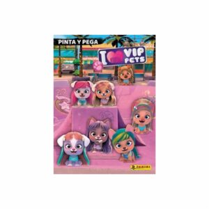 Libro I Vip Petes Pinta Y Pega PANINI 20 Páginas