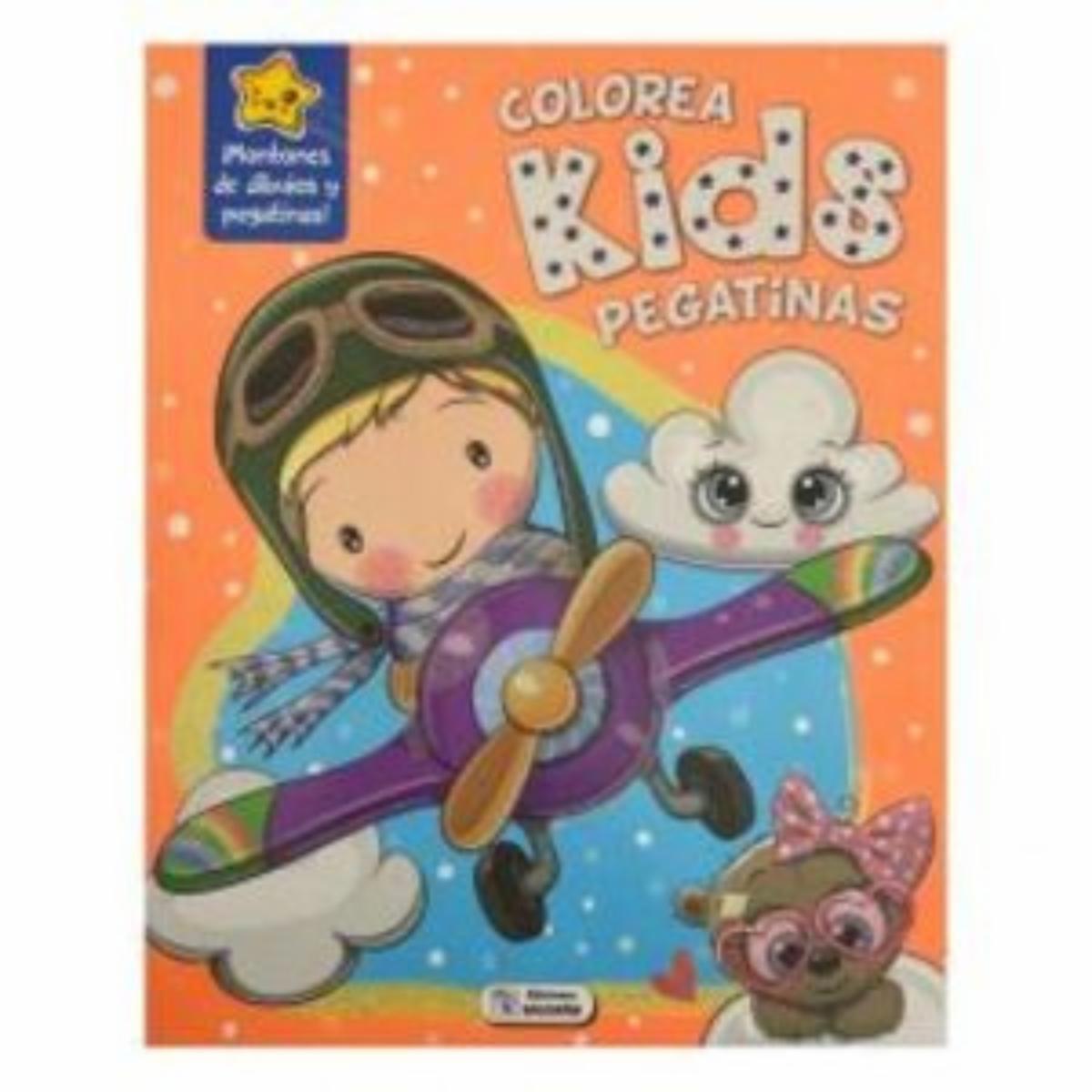 Libro Colorea Kids EDICIONES SALDAÑA 20 Páginas