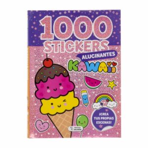 Stickers Alucinantes Kawaii Crea Tus Propias Escenas EDICIONES SALDAÑA 120 Páginas