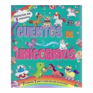 Libro Cuentos De Unicornios Historias De 5 Minutos ESTUDIO DIDACTICO 47 Páginas