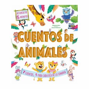 Libro Cuentos De Animales 7 Cuentos 1 Para Cada Dia ESTUDIO DIDACTICO 48 Páginas