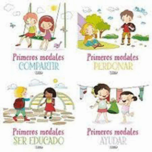 Libro Colección Primeros Modales 4 Títulos EDICIONES SALDAÑA 14 Páginas