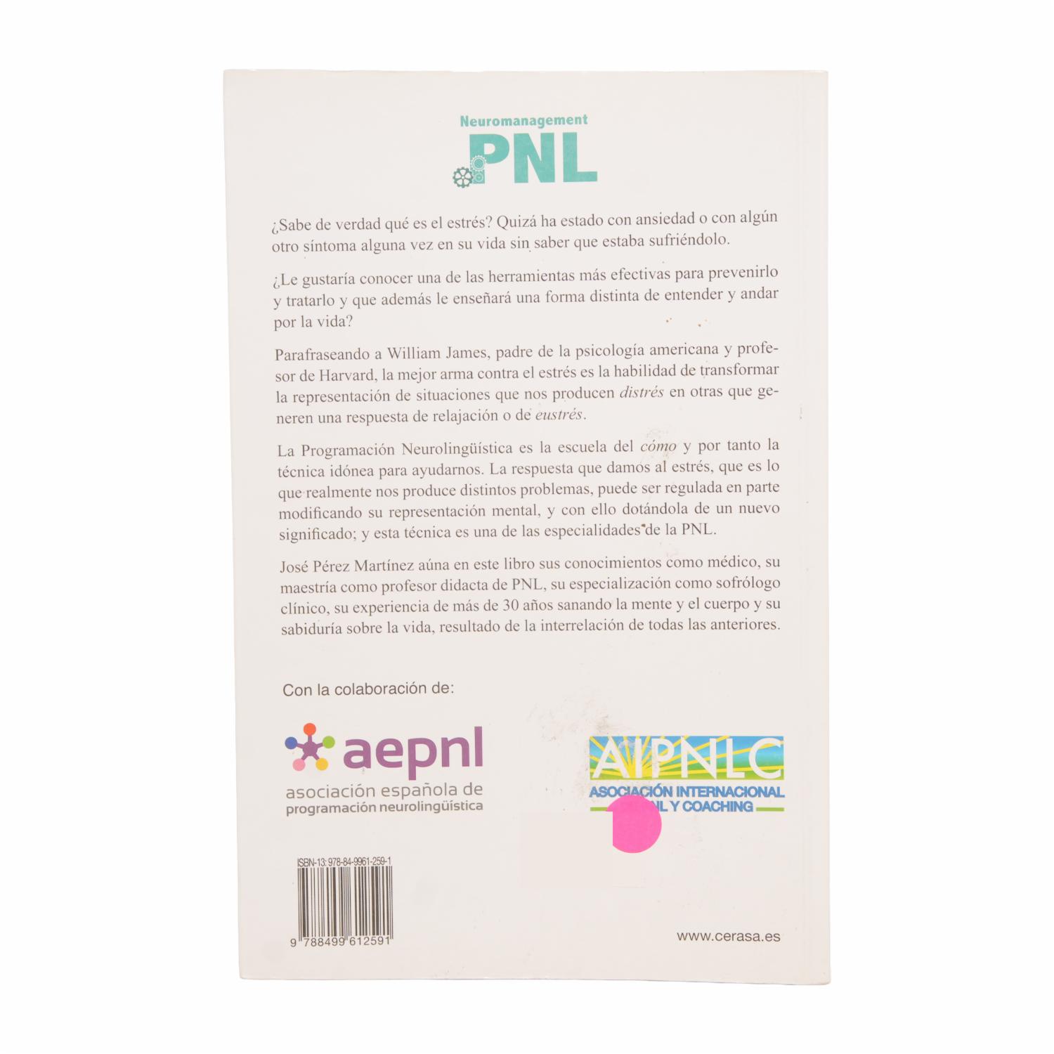 Libro Trata El Estrés Con PNL EDITORIAL UNIVERSITARIA 128 Páginas