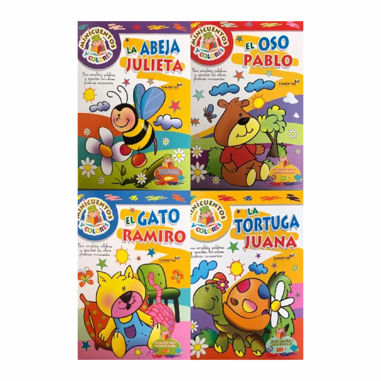Minicuentos Y Colores BETINA EDITORIAL 30 Páginas