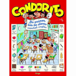 Condorito Mi Primer Dia De Clases Español - Ingles Comics ORIGO 12 Páginas
