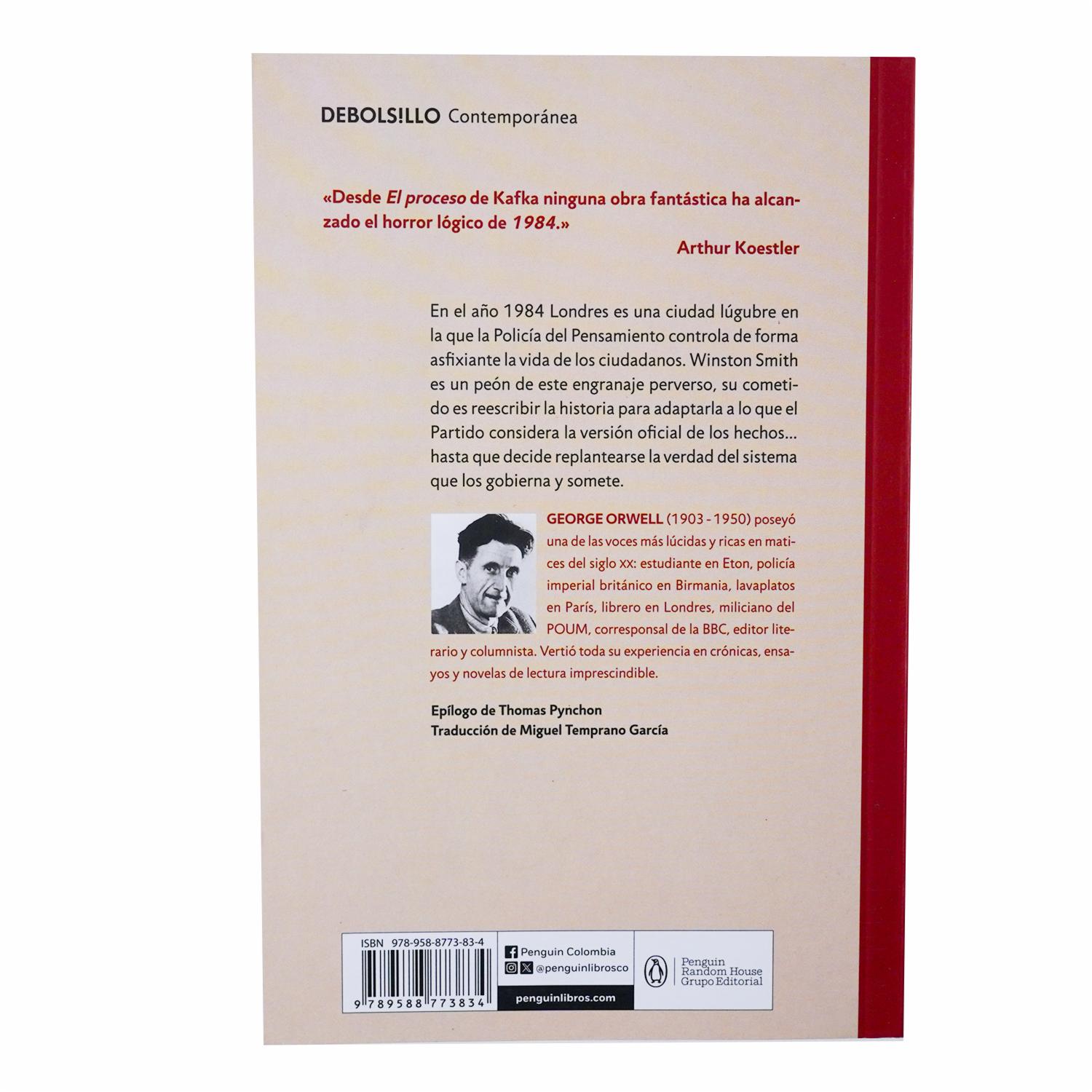1984 (TD) George Orwell DEBOLSILLO 349 Páginas