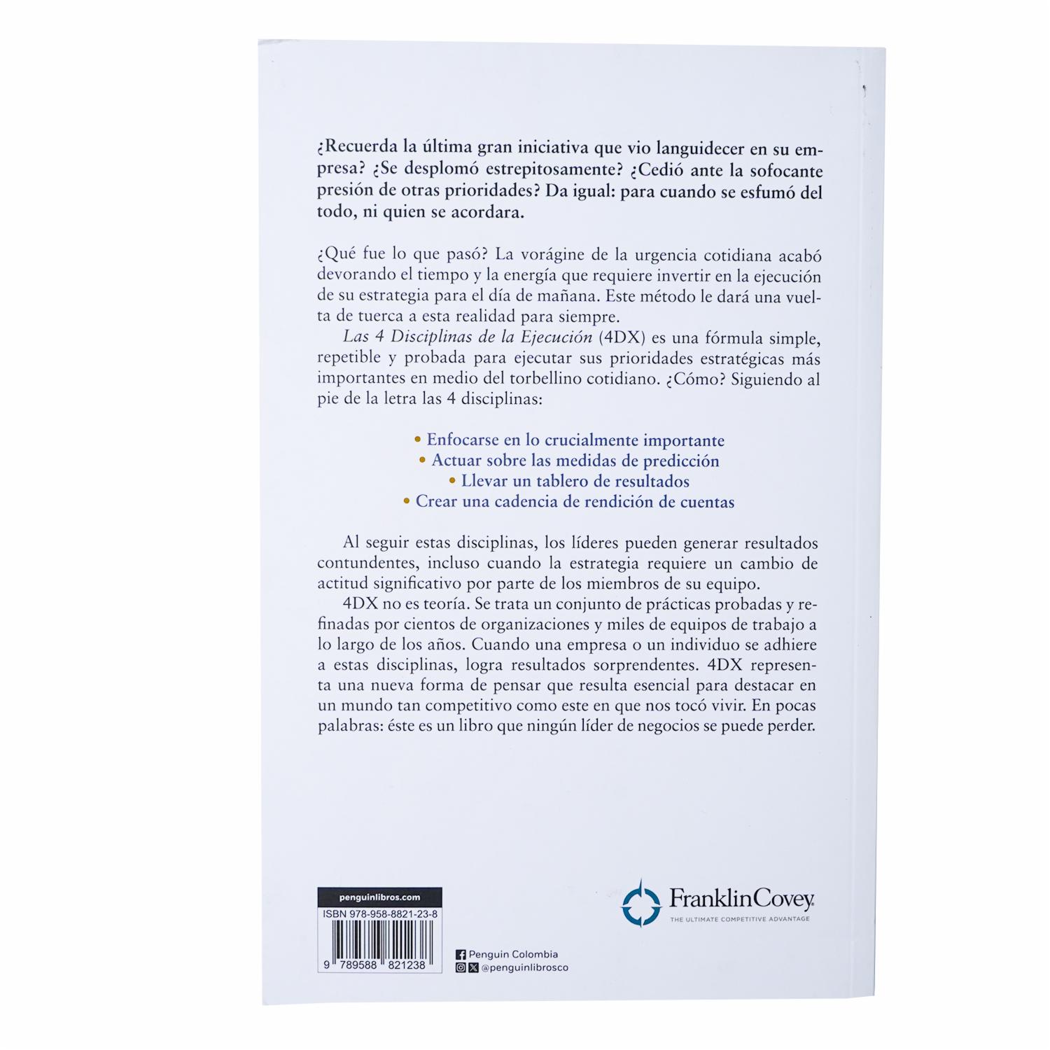 Las 4 Disciplinas De La Ejecución Chris McChesney CONECTA 376 Páginas - Imagen 2