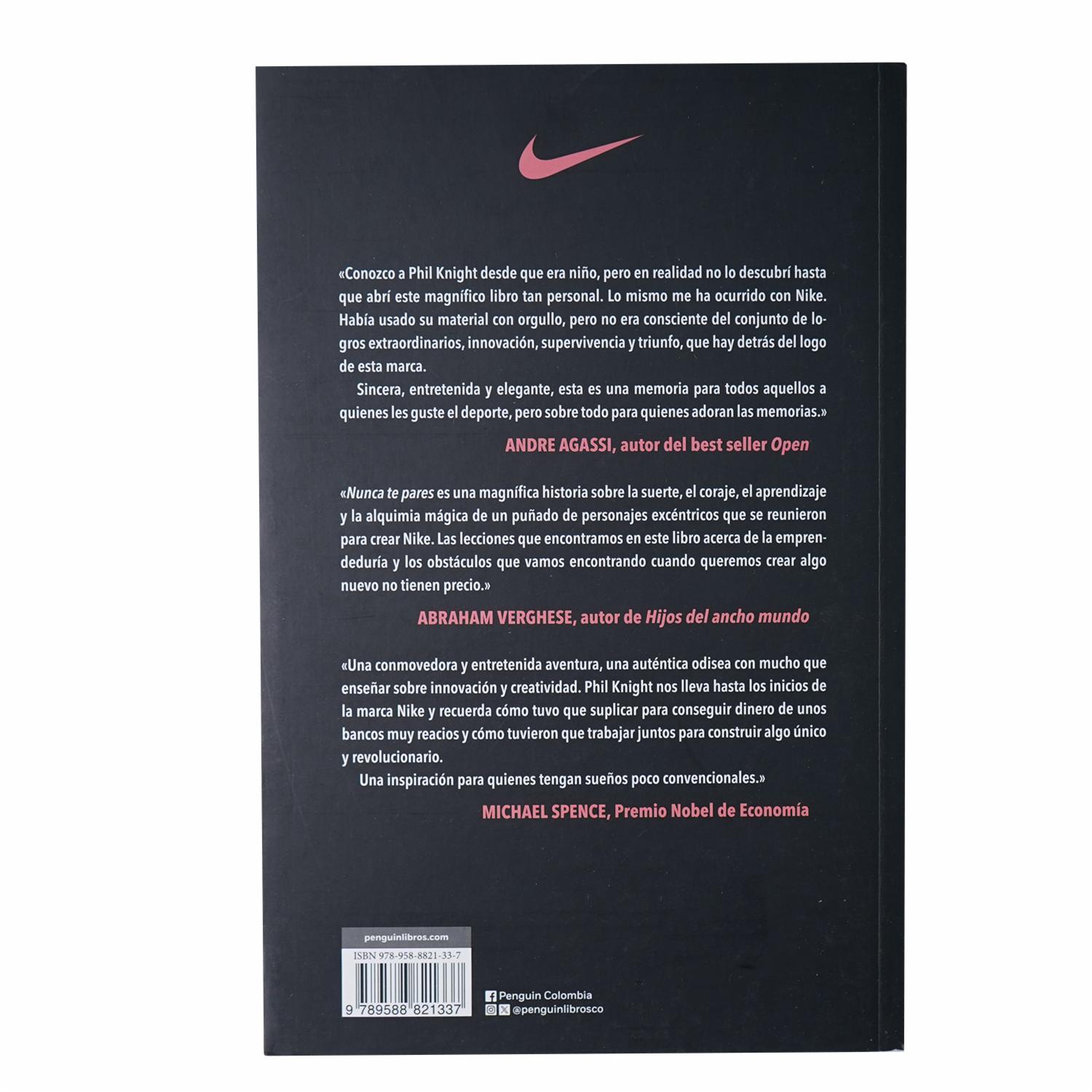 Nunca Te Pares Phil Knight CONECTA 426 Páginas