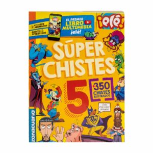 Súper Chistes 5 El Primer Libro Multimedia ZONACUARIO 96 Páginas