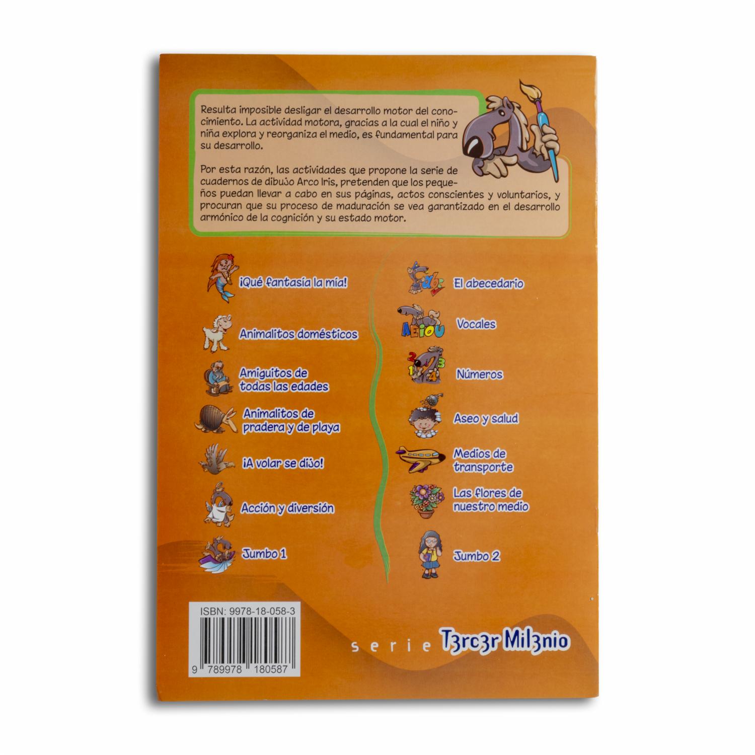 Libro Animalitos de Pradera Y De Playa Arcoíris TERCER MILENIO 12 Páginas - Imagen 2