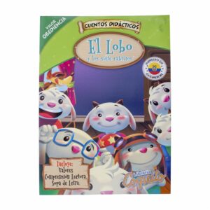 Libro El Lobo Y Los 7 Cabritos 18 Paginas COQUITO 18 Páginas