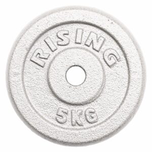 Pesa De Acero En Forma Disco RISING 5 Kg