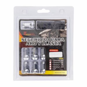 Tuercas De Seguridad Para Llantas BESTWAY BY223WXL88