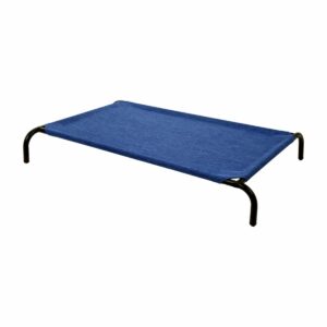 Cama Para Mascota Elevada Con Estructura Metálica Azul LIFE Unidad