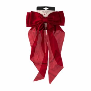 Vincha Para Cabello Con Lazo Rojo HAIR WITH FLAIR Unidad