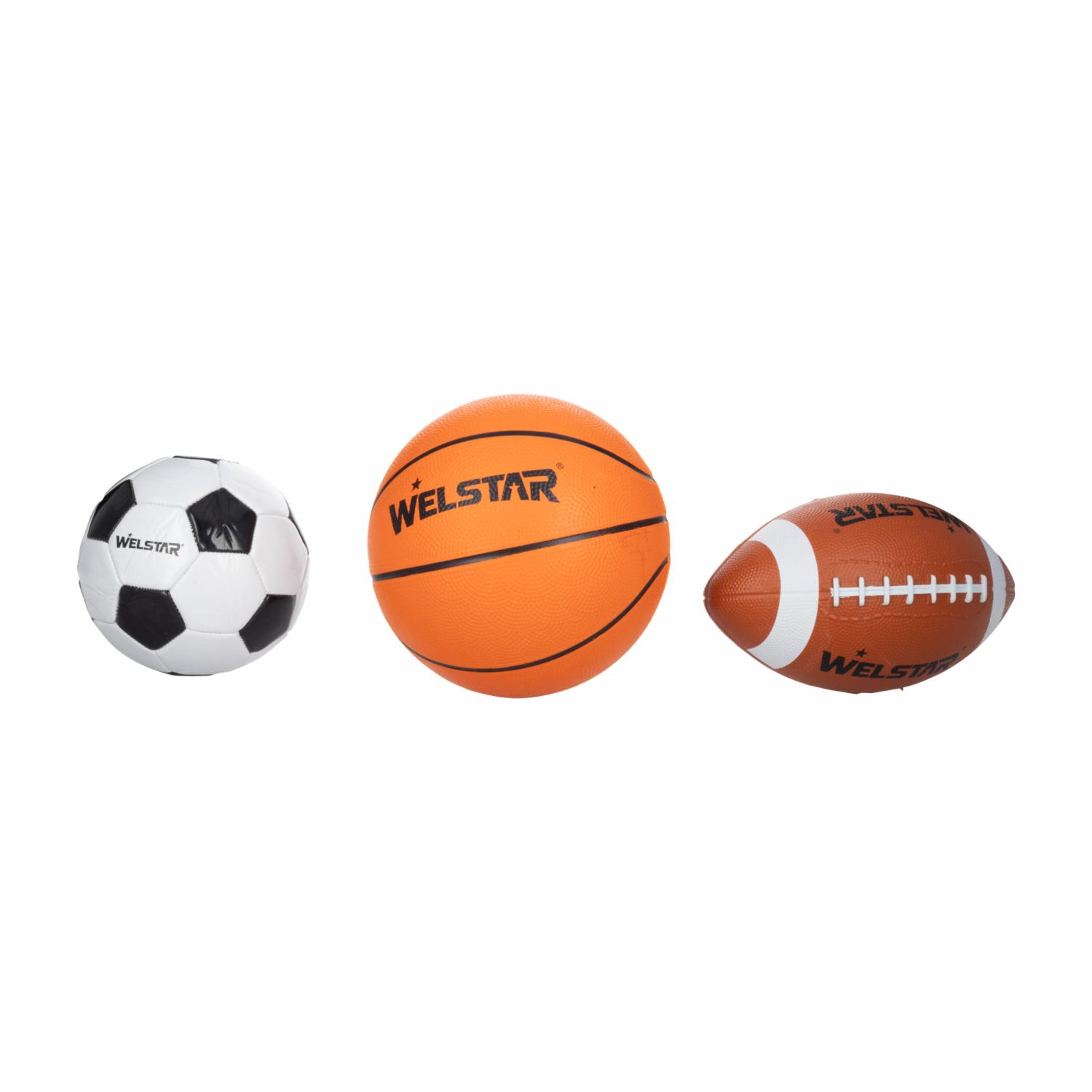 Pelotas Mini WELSTAR 3 Piezas - Imagen 2