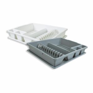 Escurridor De Platos Mediano Con Bandeja HAIXING PLASTIC 1 Pieza