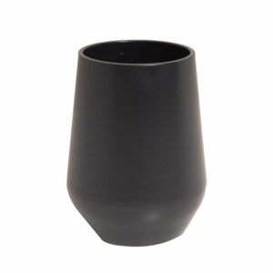 Porta Cepillos Negro Color Studio FREE HOME 1 Pieza