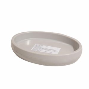 Jabonera Gris Color Studio FREE HOME 1 Pieza