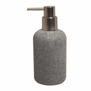 Dispensador De Jabón Líquido Granito Gris Nature FREE HOME 1 Pieza