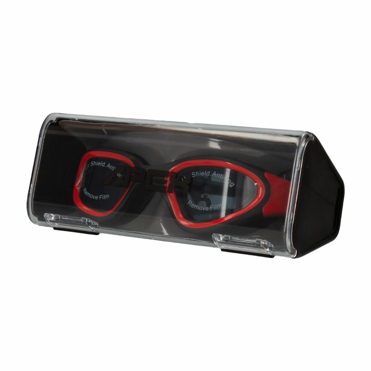 Gafas De Natación Ajustables Color Rojo APEX 1 Pieza
