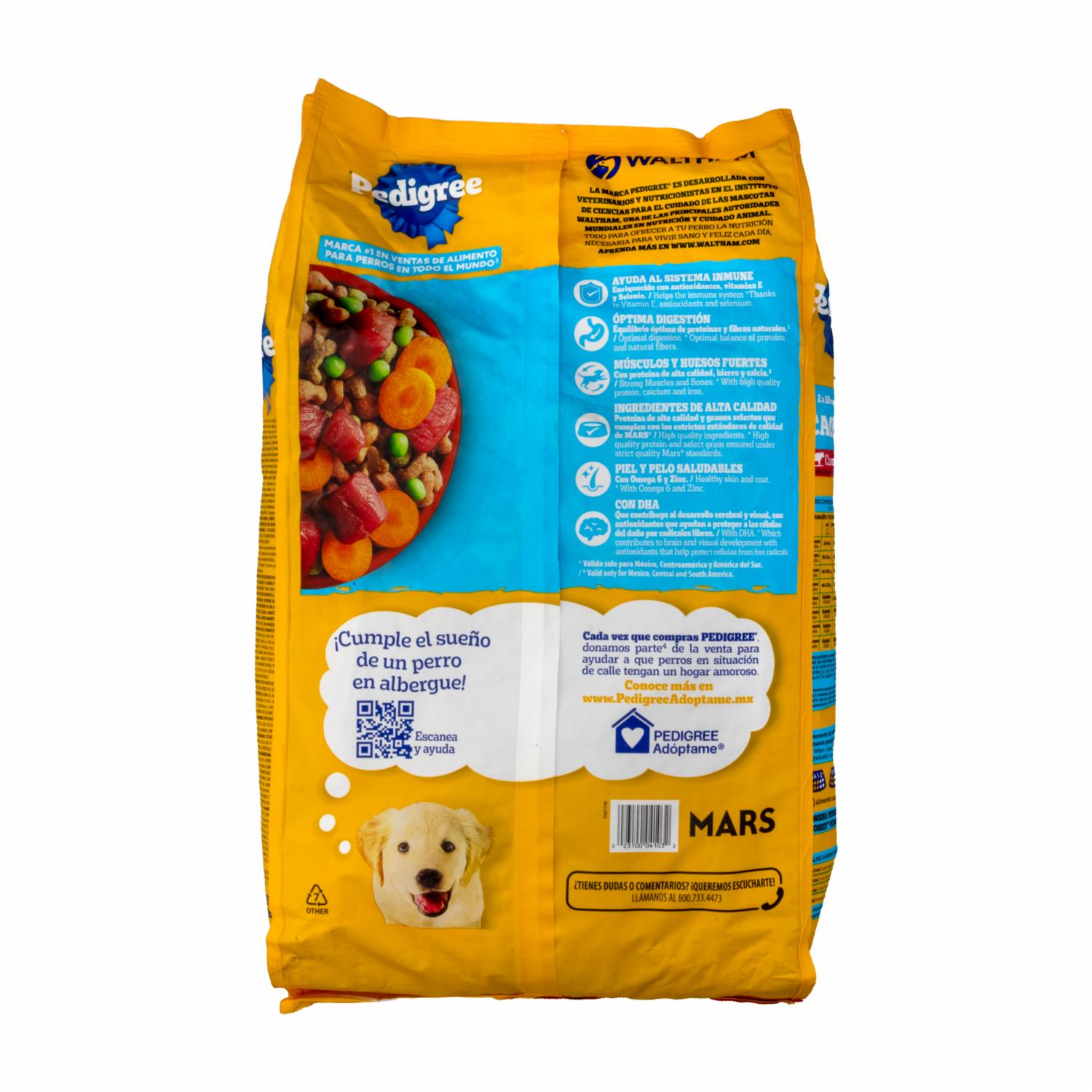 Alimento Para Perros Adultos PEDIGREE 4 Kg - Imagen 2