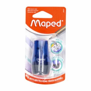 Sacapuntas 1 Servicio Metálico Con Deposito MAPED Unidad