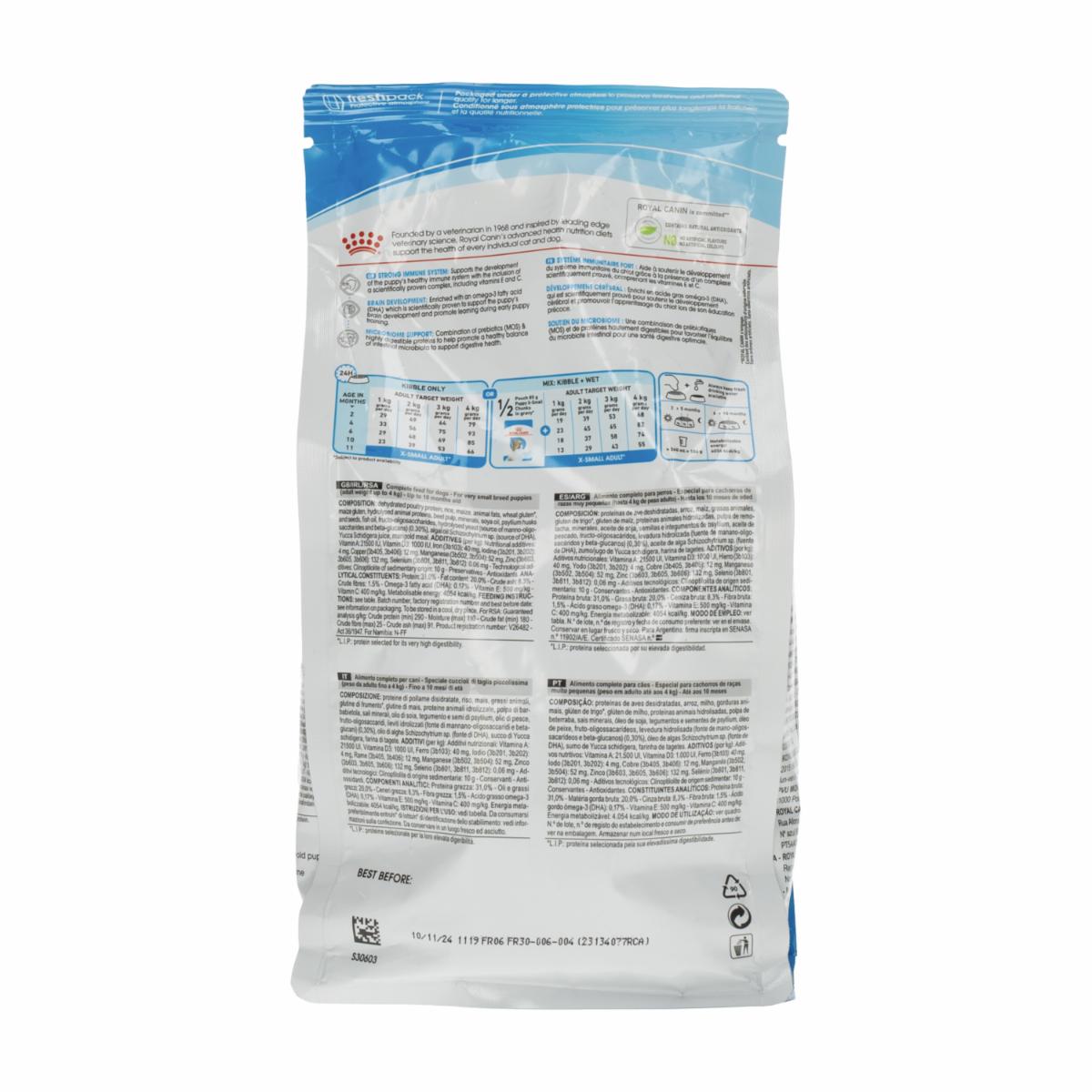 Alimento Para Perros Cachorro Razas Small ROYAL CANIN 500 G - Imagen 3