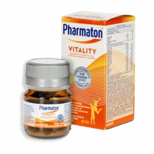 Multivitamínico Vitality En Capsulas PHARMATON Frasco 30 Uds
