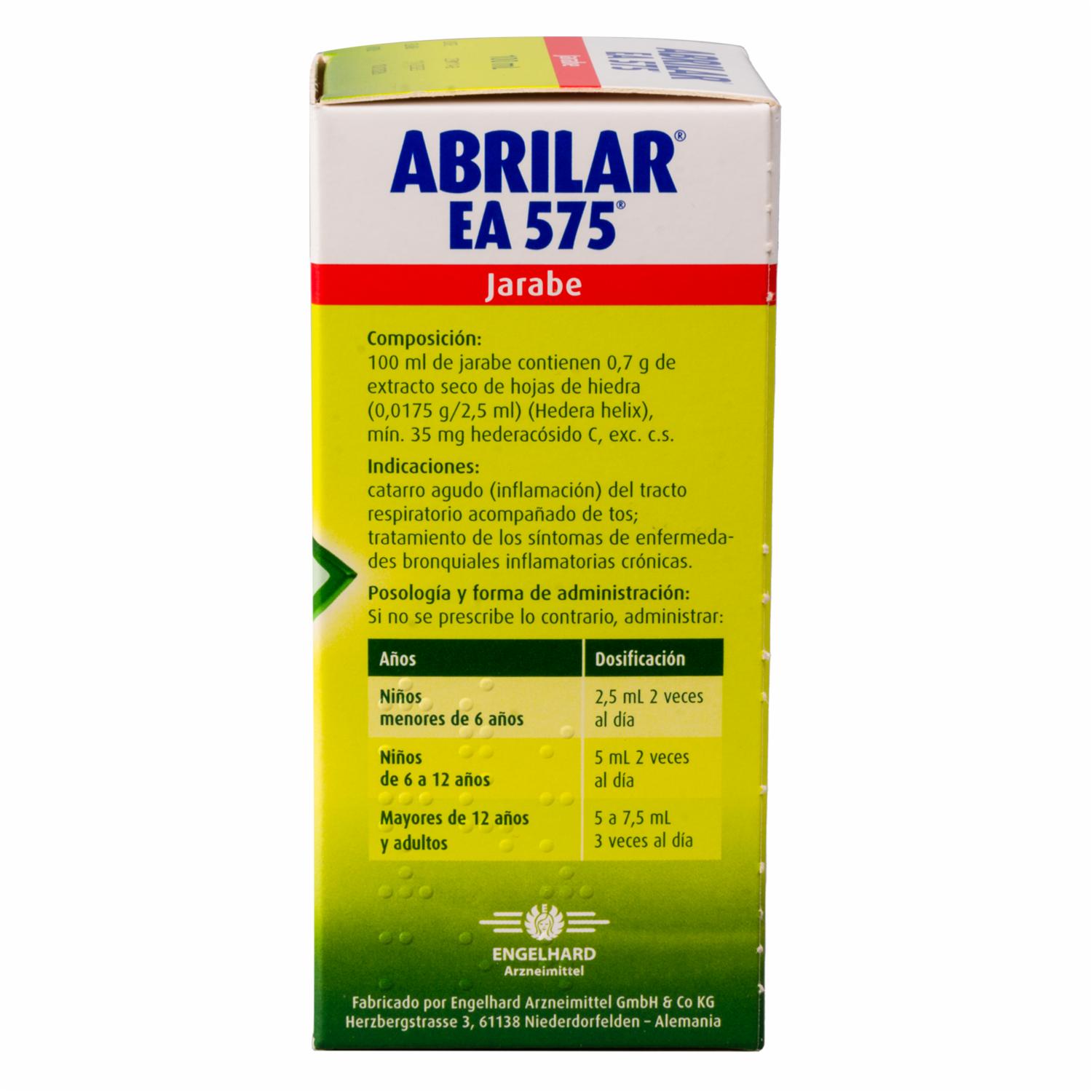 Jarabe Para La Tos ABRILAR 100 Ml - Imagen 4