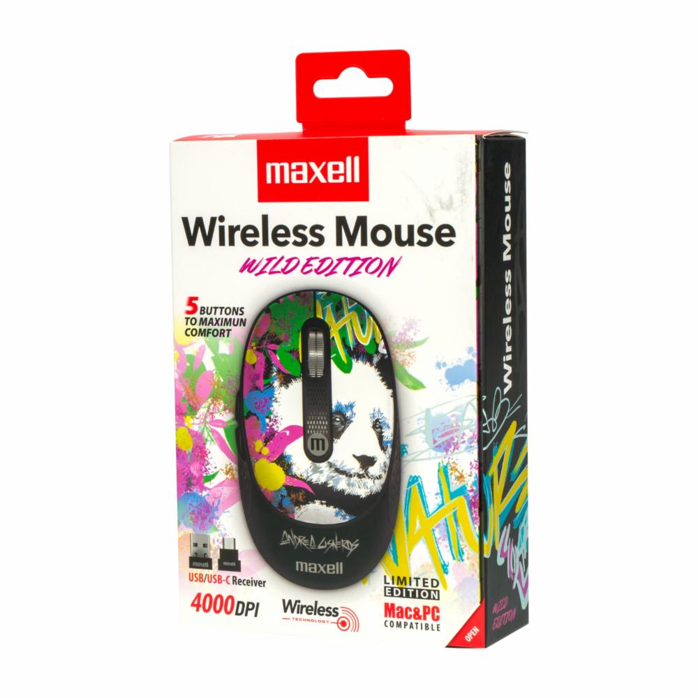 Mouse Edición Especial Panda MAXELL Inalámbrico - Imagen 2