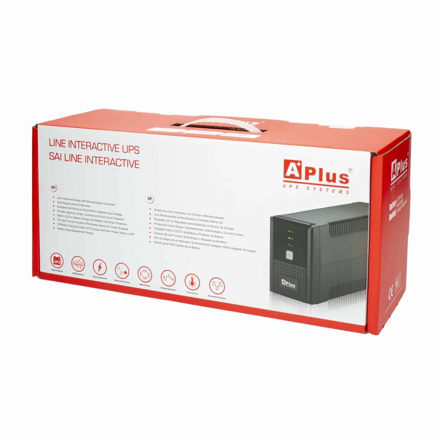UPS Backup APLUS 800 VA - Imagen 3