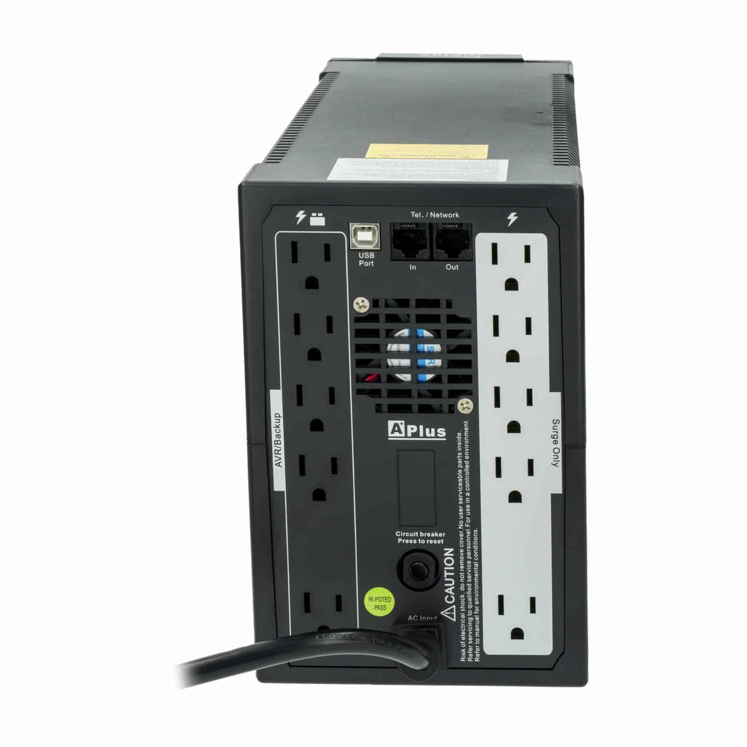 UPS Backup 9 Salidas APLUS 600 VA/360 W - Imagen 2
