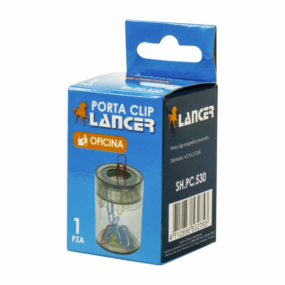 Portaclips Redondo Y Pequeño LANCER Unidad - Imagen 2