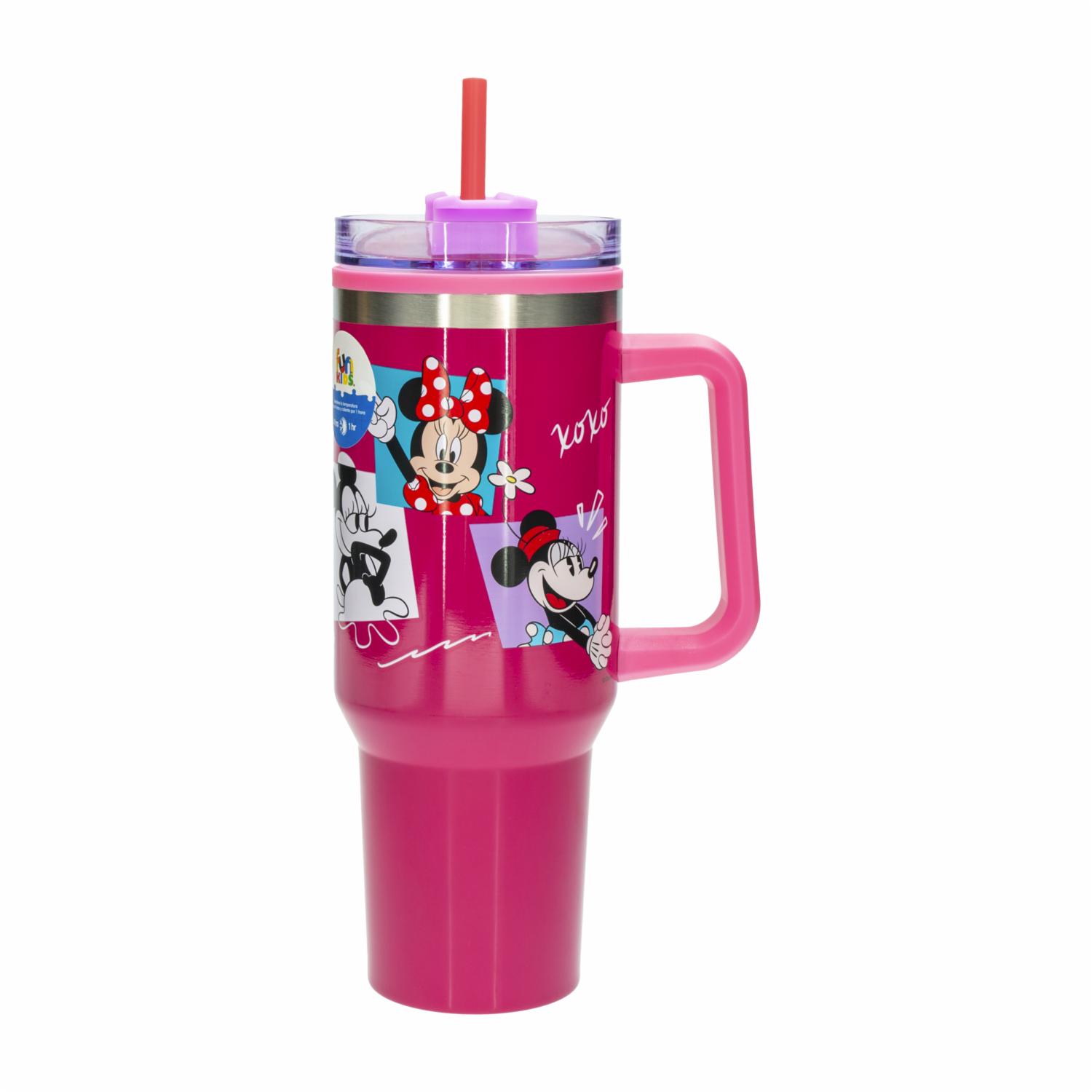 Tomatodo Doble Pared Minnie Con Pitillo FUN KIDS 1,2 Litros - Imagen 2