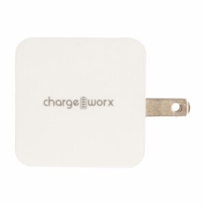 Cargador De Pared Doble Puerto CHARGE WORX USB-C - USB