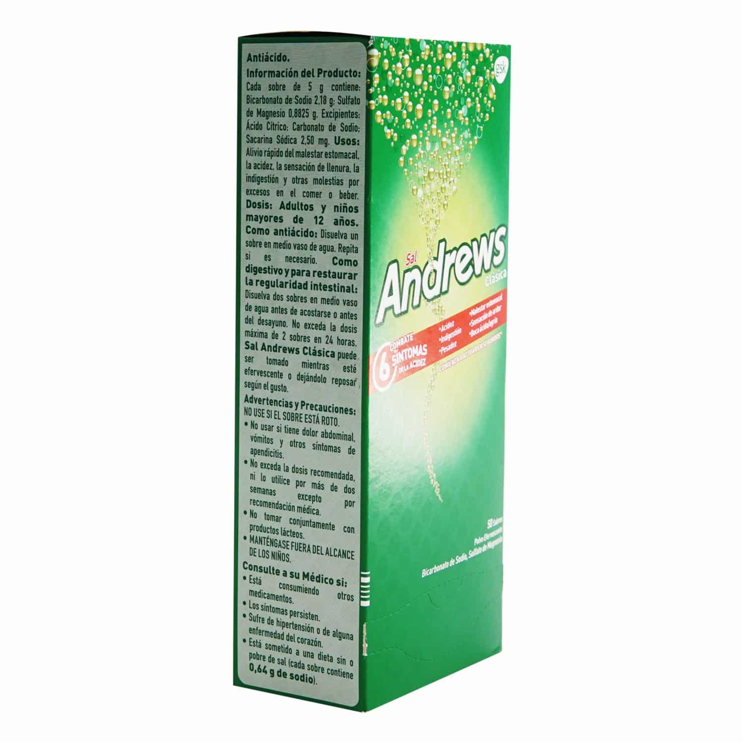 Sal Efervescente ANDREWS 250 G - Imagen 2